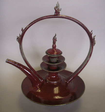 Flaming Teapot 1
