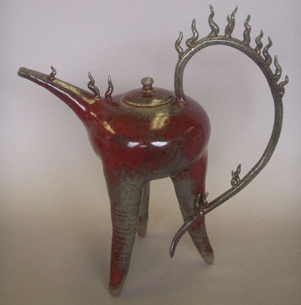 Flaming Teapot 2