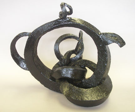 Teapot with Six Infinity Rings