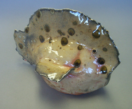 Shino Glazed Fish 1