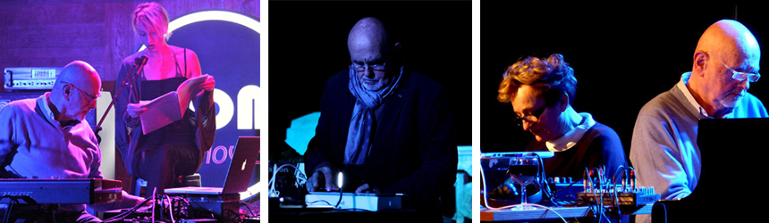 Hans-Joechim Roedelius Performing with Rosa Roedelius and Martha Roedelius
