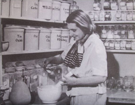 Beatrice Wood in her Studio, 1950