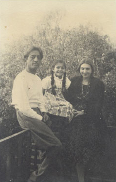 Krishnamurti, Radha Rajagopal, and Beatrice Wood
