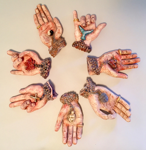 Maryann Michalski Cord - Hand of God Series