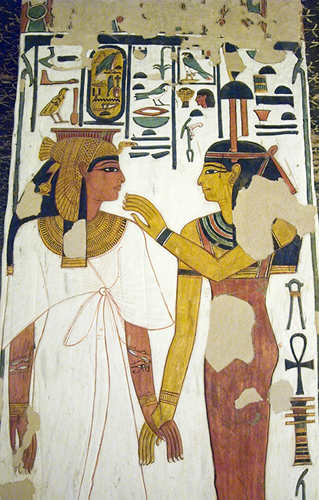 Photo from Sacred Deities of Ancient Egypt by Jacqueline Thurston