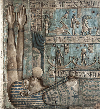 Photo from Sacred Deities of Ancient Egypt by Jacqueline Thurston