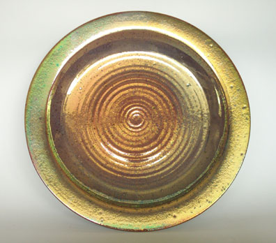 Gold Luster Plate