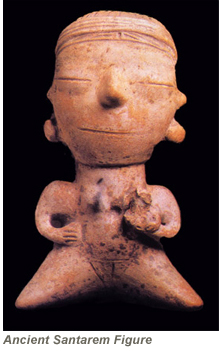 Ancient Santarem Figure
