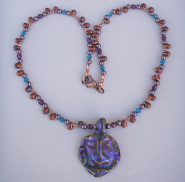 Lustre Tile Series Goddess Necklace
