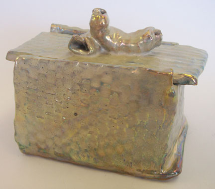 Gold Box with Lid
