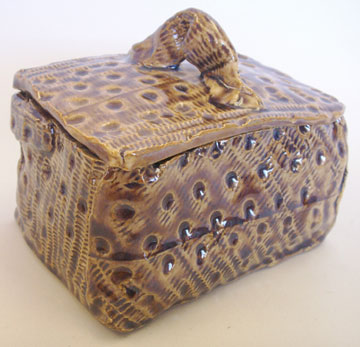 Textured Box with Lid