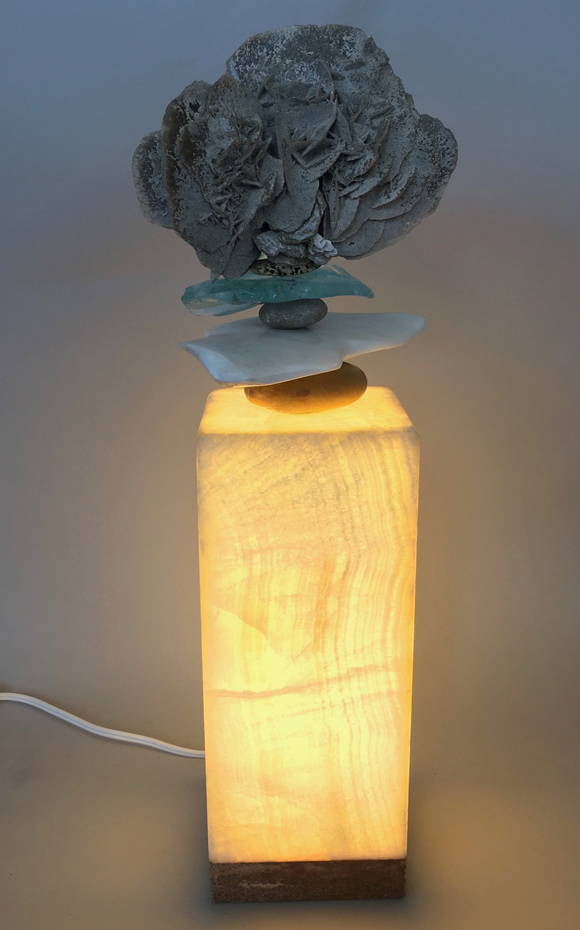 Martha Moran - Crystal Lamp