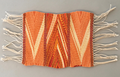 Helen Shaban - Wedge Weave Tapestry, Handwoven Pearl Cotton, Photo Credit: Kevin Wallace