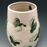 Heather Morrow - Butterfly Vase