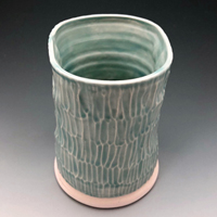 Heather Morrow - Celadon Altered Vase