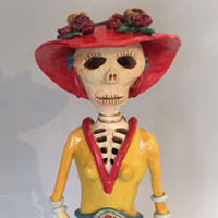 Ellen Rundle - Calavera Doll 1