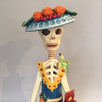 Ellen Rundle - Calavera Doll 2