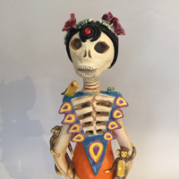 Ellen Rundle - Calavera Doll 3