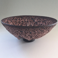 Beth Tate - Mauve Crater Bowl