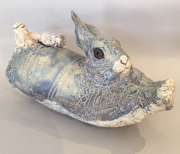 Nina de Creeft Ward - Lily, Rabbit Teapot