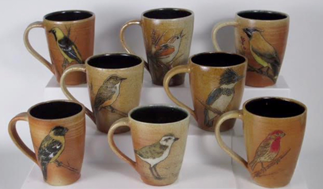 Lauren Hanson - Bird Mugs