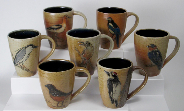 Lauren Hanson - Bird Mugs