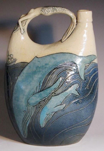 Lauren Hanson - Whale Jug Series - Humpback Jug