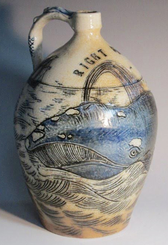 Lauren Hanson - Whale Jug Series - Right Whale Jug