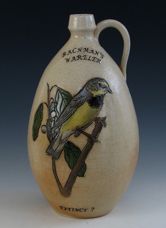 Lauren Hanson - Bachman's Warbler Jug