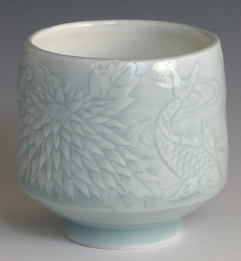 Lauren Hanson -  Butterfly Tea Bowl