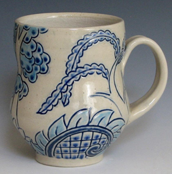 Lauren Hanson - The Boat - Blue Willow Cup