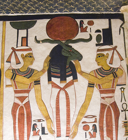 Photo from Sacred Deities of Ancient Egypt by Jacqueline Thurston