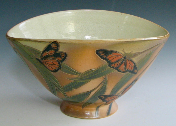 Monarch Butterfly Bowl