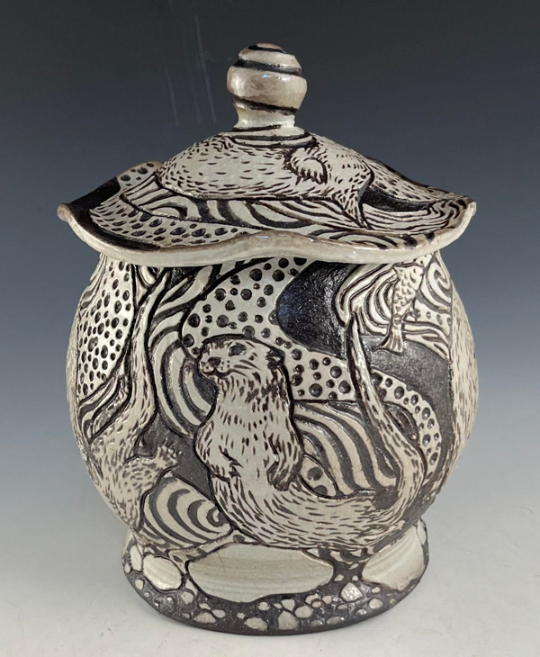 Lauren Hanson - River Otter Jar