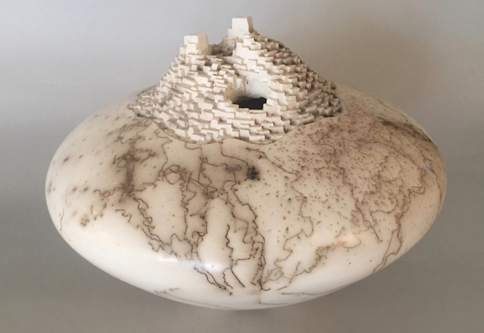 Jeff Margolin - Sculptural Vessel Form (Ruins)