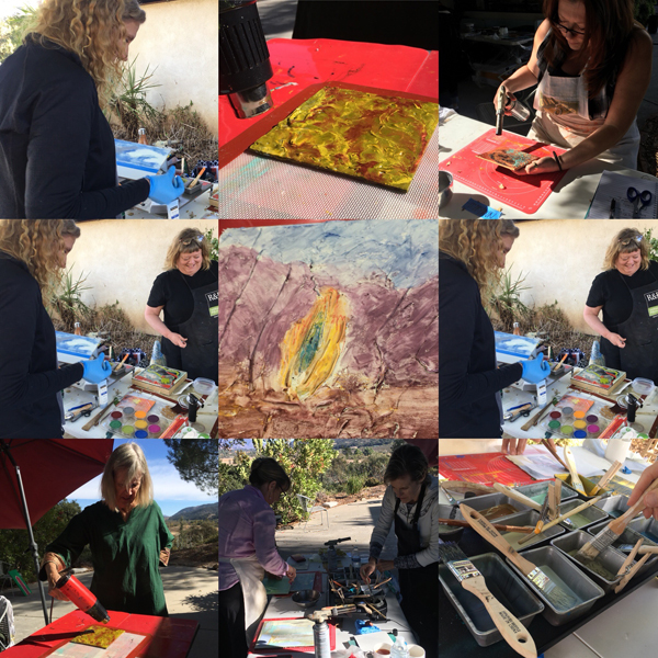 Encaustic Workshop 2017