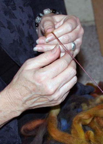 Handweavers and Spinners Guild Demonstration