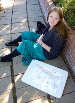 Megan Johnson, Artist Intern