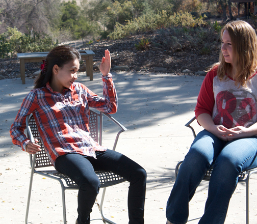 Han Nguyen and Ashley Hamersky, Artist Interns