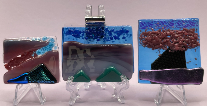 Pink Moment Fused Glass Workshop with Yvette Franklin